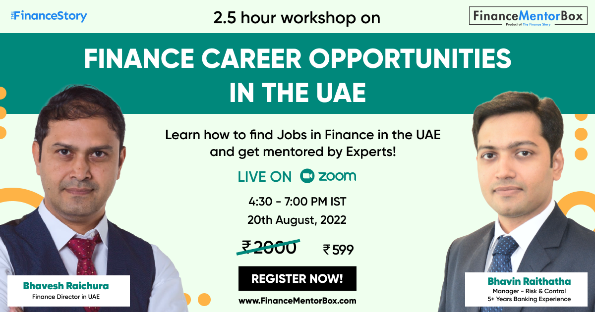 Live Workshop on Finance Career Opportunities in the UAE